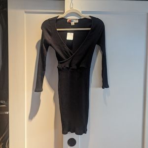 Free people long sleeve mini dress